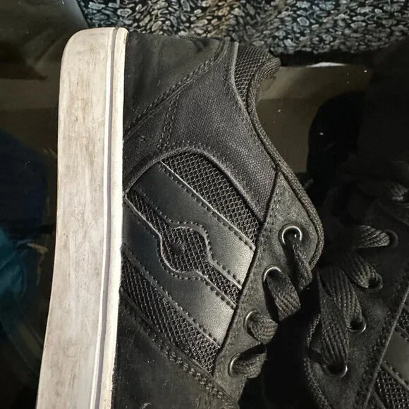 Heelys Black Big Kids Roller Shoes Black White Big boy Size 5 - Picture 8 of 14